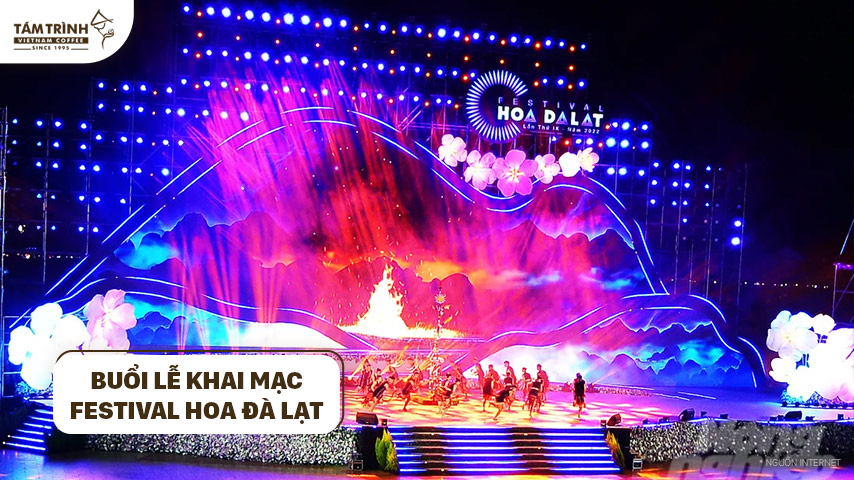 Buổi lễ khai mạc Festival Hoa Đà Lạt là điểm nhấn nổi bật trong chuỗi chương trình