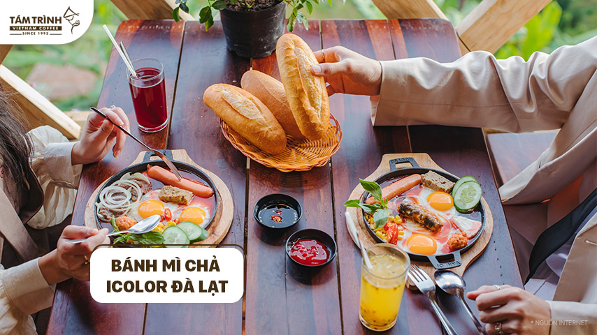 Bánh mì chảo Icolor Đà Lạt