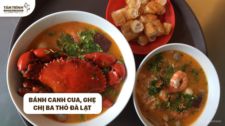 Bánh canh cua, ghẹ – Chị Ba Thỏ Đà Lạt