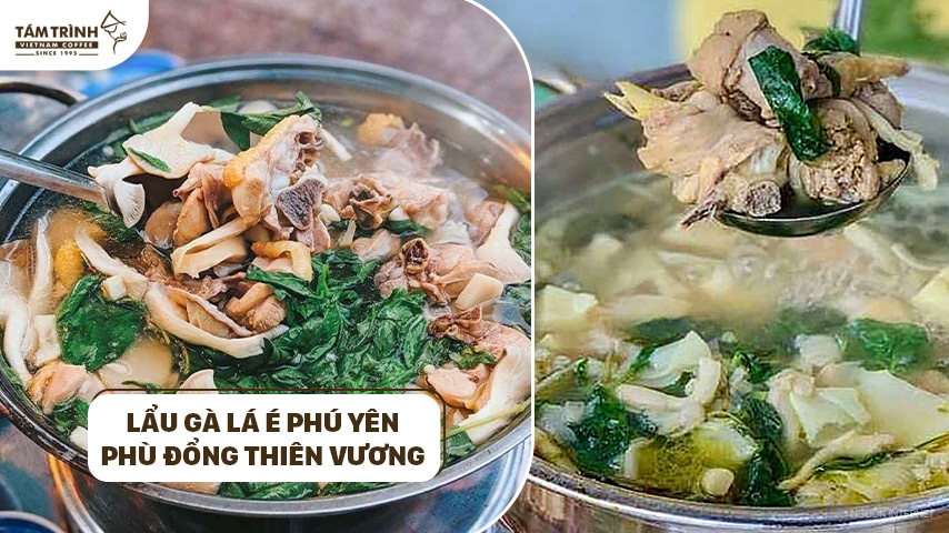 Lẩu gà lá é Phú Yên Phù Đổng Thiên Vương