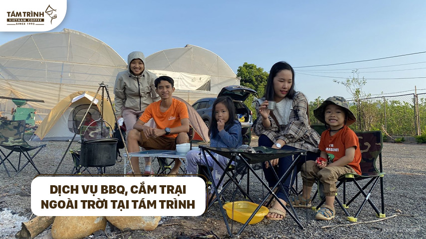 Dịch vụ BBQ, cắm trại ngoài trời tại Tám Trình