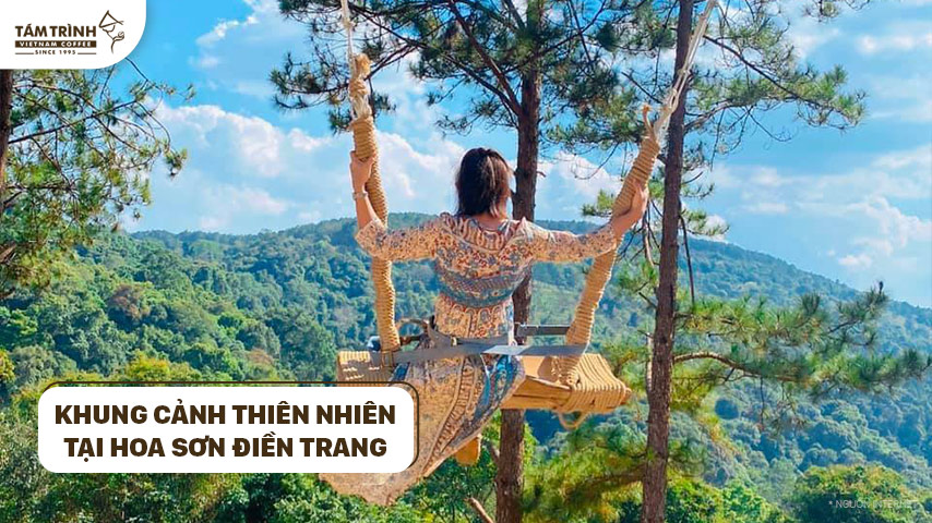 Đắm chìm vào khung cảnh thiên nhiên tại Hoa Sơn Điền Trang