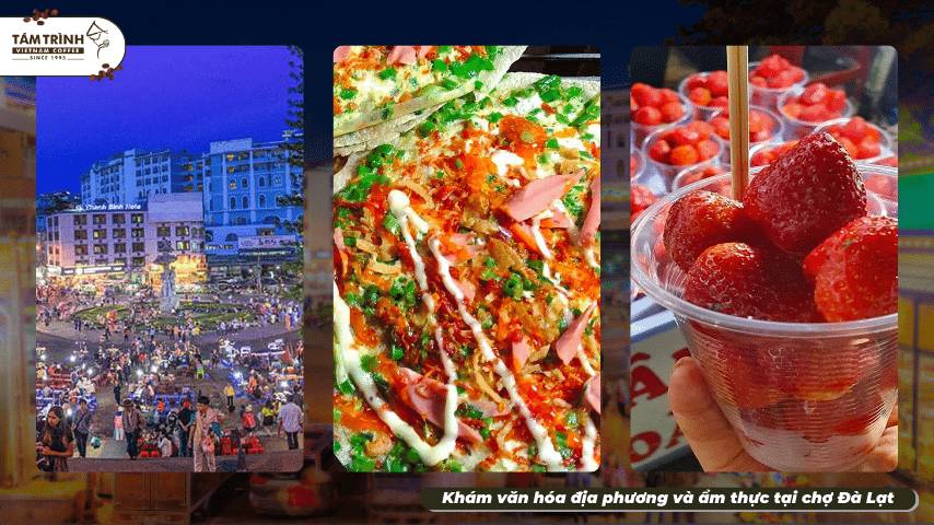 Chợ Đà Lạt tấp nập