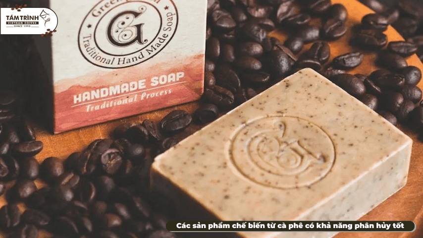 Có khả năng phân hủy tốt là một trong những ưu điểm nổi bật của các sản phẩm chế biến từ cà phê