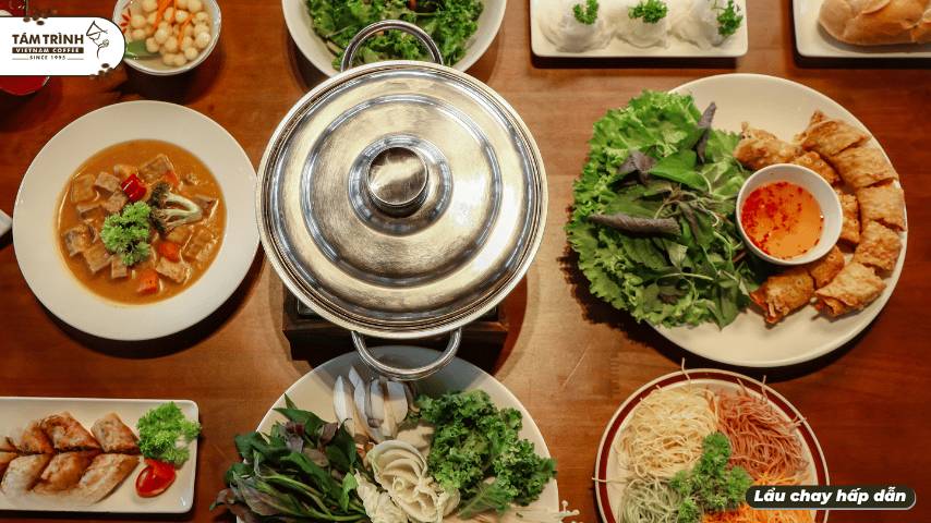 Lẩu chay hấp dẫn