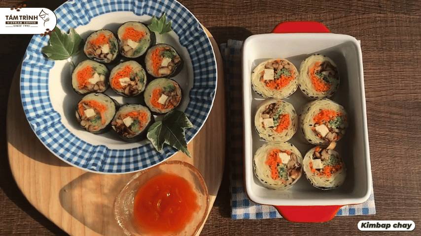 Kimbap chay