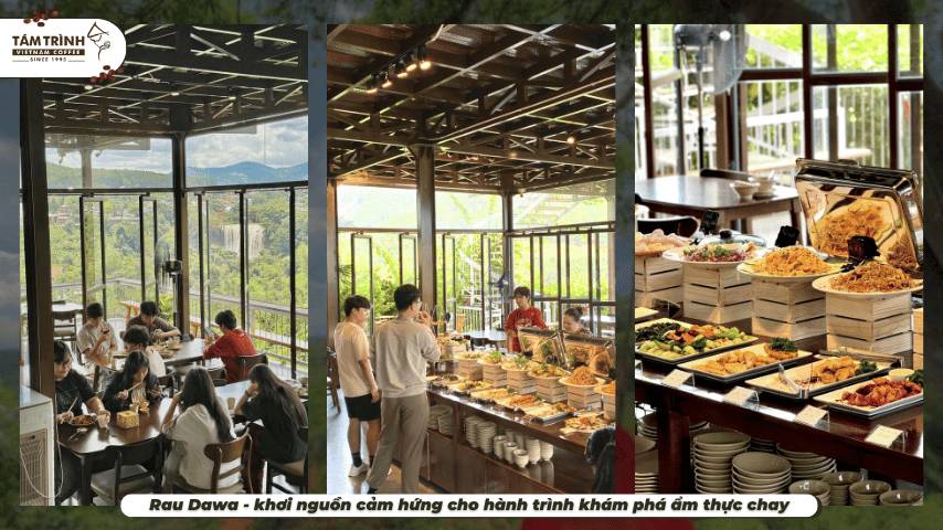 Rau Dawa - khơi nguồn cảm hứng cho hành trình khám phá ẩm thực chay