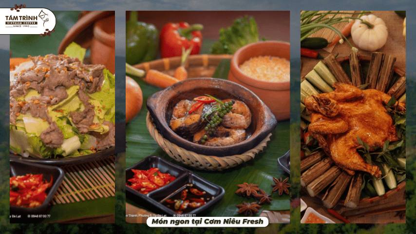 Món ngon tại Cơm Niêu Fresh