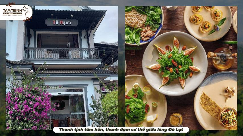 Thanh tịnh tâm hồn, thanh đạm cơ thể giữa lòng Đà Lạt