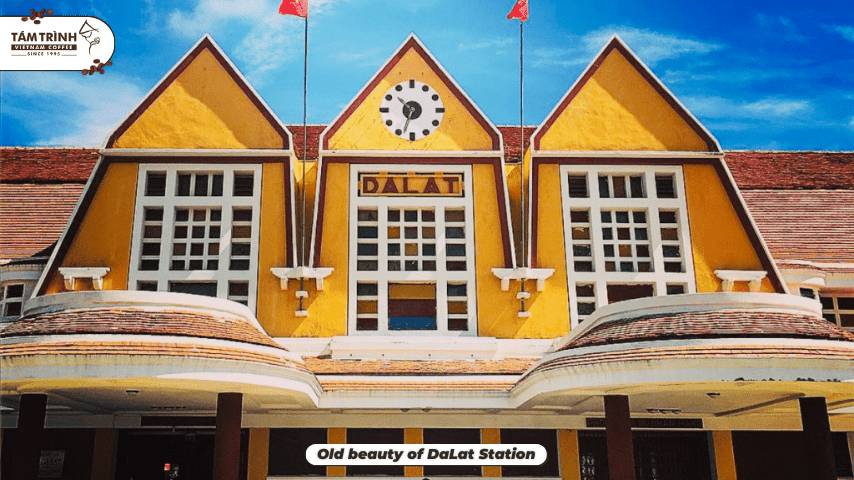 Old beauty of DaLat Station