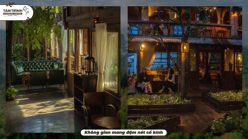 Không gian mang đậm nét cổ kính