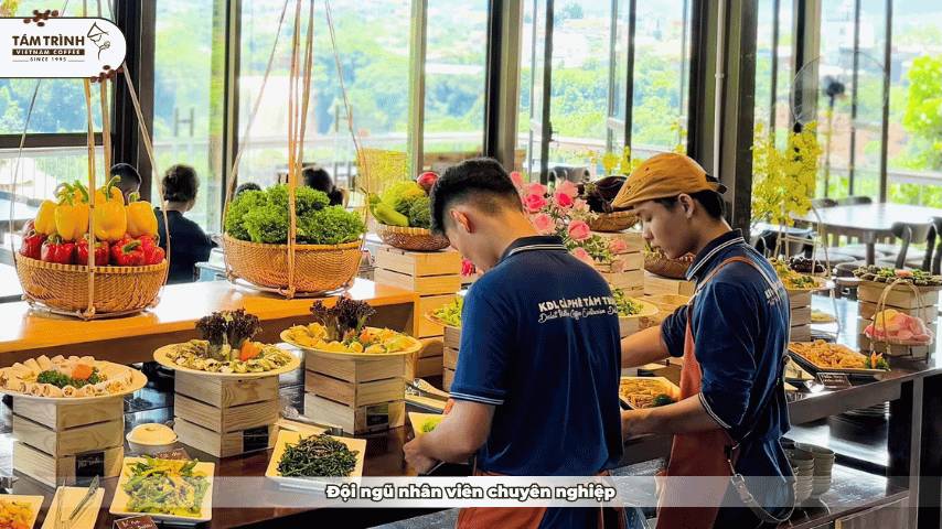 Đội ngũ nhân viên chuyên nghiệp&nbsp;