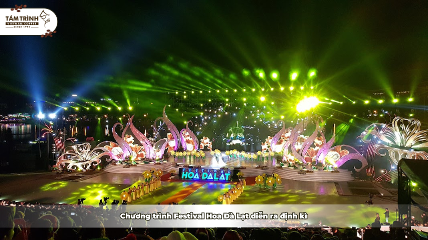 Chương trình Festival Hoa Đà Lạt diễn ra định kì&nbsp;