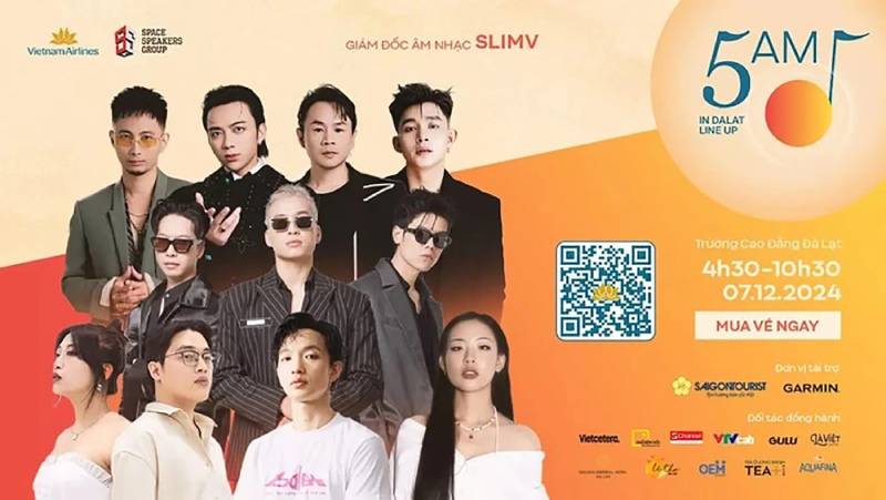 Chương trình âm nhạc nằm trong 12 chương trình hưởng ứng&nbsp; Festival Hoa Đà Lạt