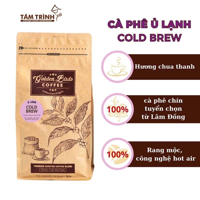 Tám Trình Coffee cho ra dòng cà phê Cold brew