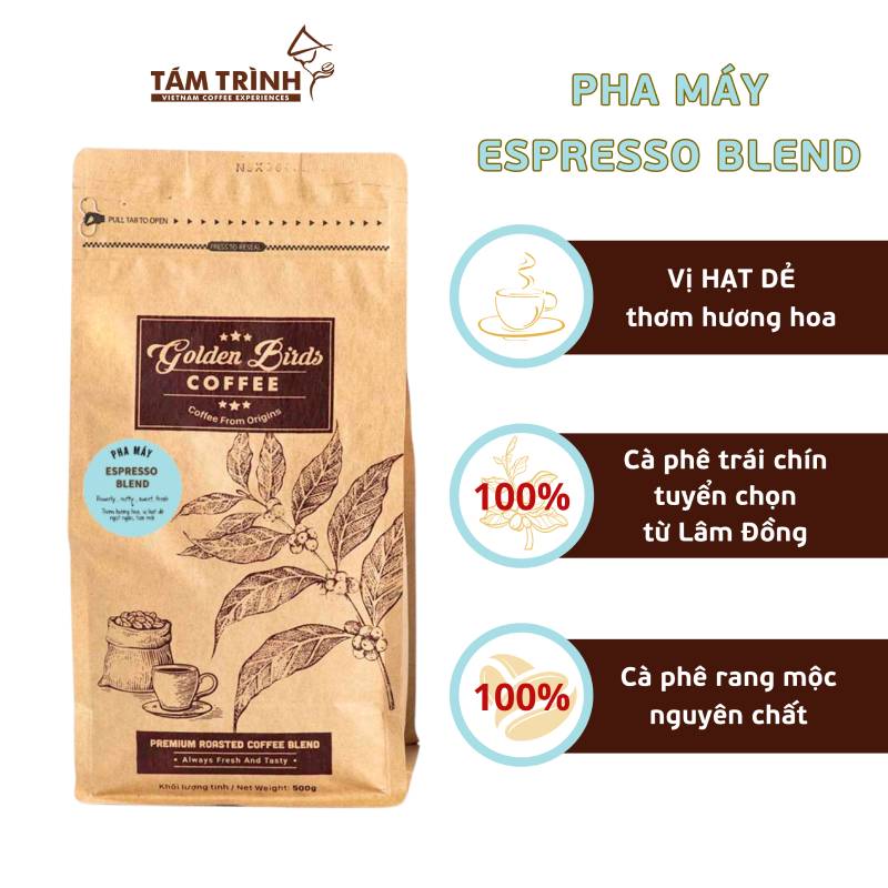 Ghé giỏ hàng của Tám Trình Coffee để khám phá cà phê pha máy chất lượng cao