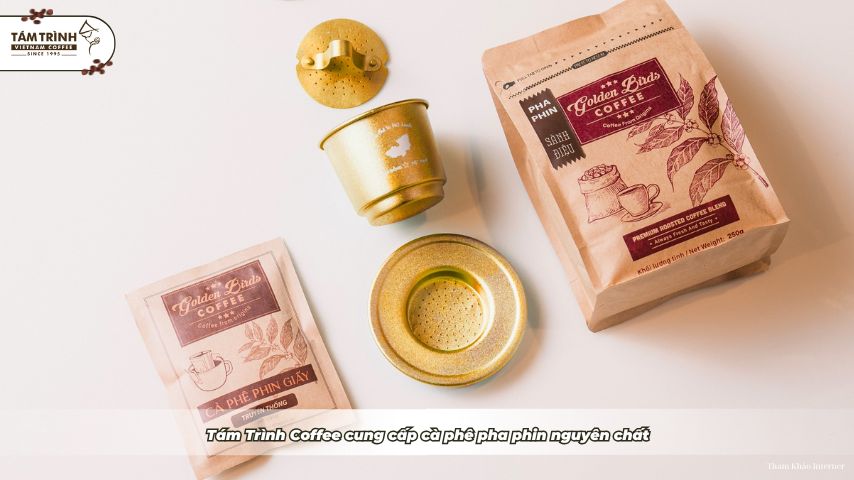 Tám Trình Coffee cung cấp cà phê pha phin nguyên chất
