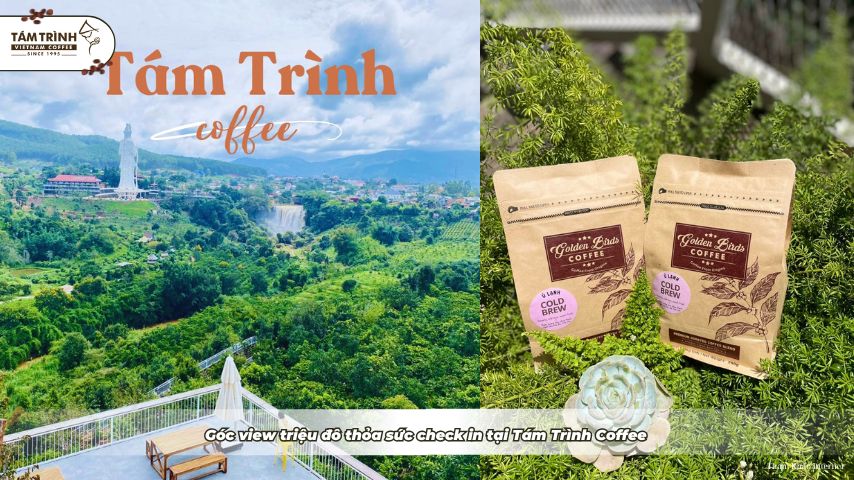 Góc view triệu đô thỏa sức check in tại Tám Trình Coffee