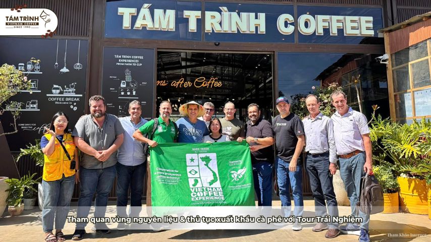 Tham quan vùng nguyên liệu & thủ tục xuất khẩu cà phê với Tour Trải Nghiệm