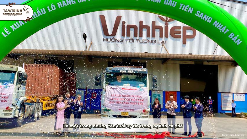 Là một trong những tên tuổi uy tín trong ngành cà phê, Công Ty Vĩnh Hiệp không chỉ nổi bật trong nước mà còn vươn ra thế giới nhờ vào chiến lược xuất khẩu mạnh mẽ!