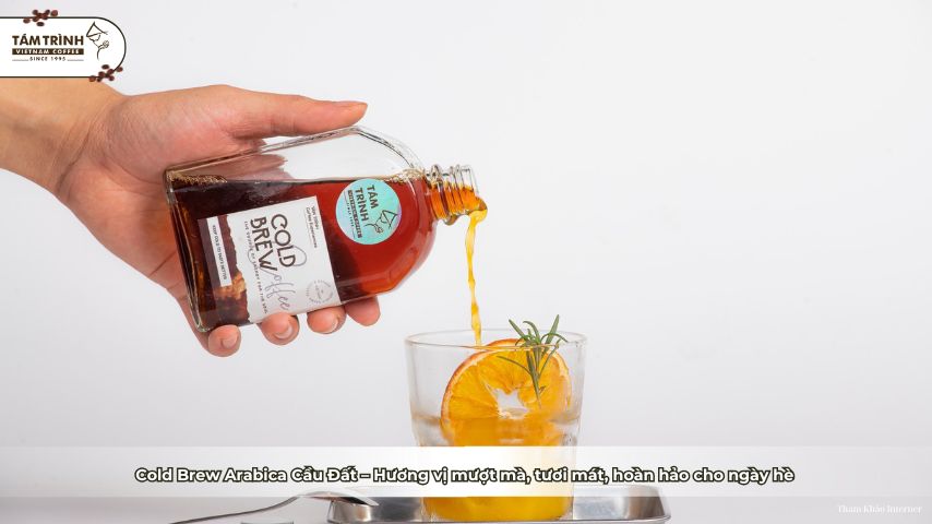 Cold Brew Arabica Cầu Đất – Hương vị mượt mà, tươi mát, hoàn hảo cho ngày hè