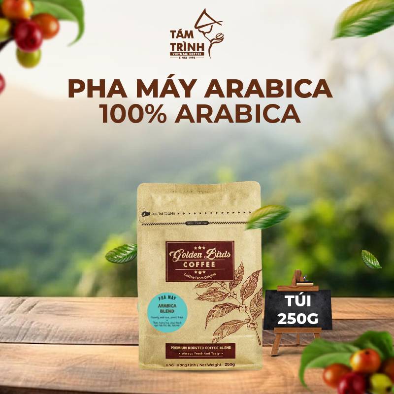 Một số sản phẩm cà phê nguyên chất tại Tám Trình Coffee