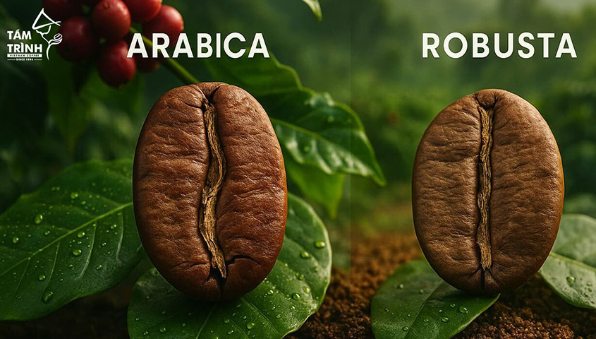 Phân Biệt Arabica và Robusta